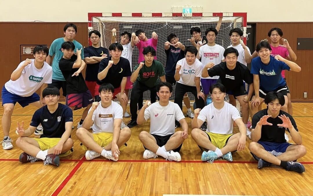 男子ハンドボール部　新チーム発足