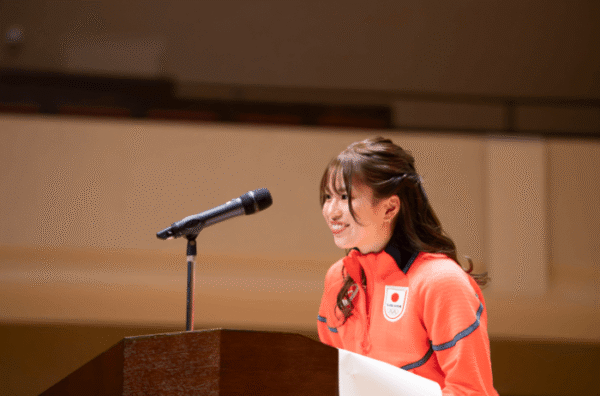 ミラノ五輪選手団の長森遥南さん・木南更紗さんの壮行会が開催されました！